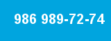 986 989-72-74 986 989-72-74